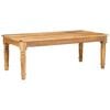 vidaXL Table basse Marron 110 x 55 x 40 cm Bois de mangue massif