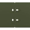 vidaXL Bordures pelouse 50pcs vert olive 10x103cm acier lamin&eacute; &agrave; froid