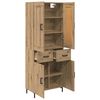 vidaXL Haut Armoire 2 pcs Ch&ecirc;ne artisanal Bois d'ing&eacute;nierie