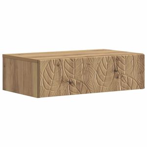 vidaXL Table d'appoint murale 59 x 34,5 x 17 cm Bois d'ing&eacute;nierie