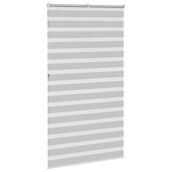 vidaXL Store z&egrave;bre gris clair largeur du tissu 120,9 cm polyester