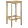 vidaXL Ensemble de bar de jardin 9 pcs Bois de pin imprégné