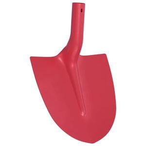 vidaXL T&ecirc;te de pelle Rouge 39,5 x 27,5 cm Acier enduit de poudre