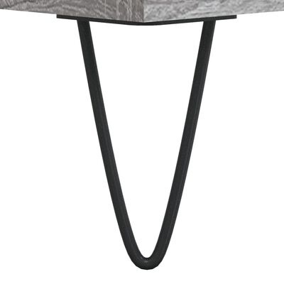 vidaXL Tables de chevet 2 pcs sonoma gris 40x35x50 cm bois ingénierie
