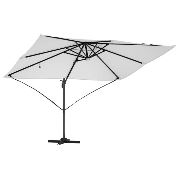 vidaXL Parasol Sable 351 x 250 x 253 cm Polyester et Aluminium