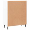 vidaXL Buffet Blanc brillant 69,5x34x90 cm Bois d'ing&eacute;nierie