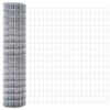 vidaXL Cl&ocirc;ture Euro 1 x 25 m Fer rev&ecirc;tu de PVC