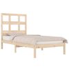 vidaXL Cadre de lit sans matelas 90x200 cm bois de pin massif