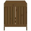 vidaXL Bo&icirc;te de rangement de jardin Marron miel 121x55x64 cm Bois pin