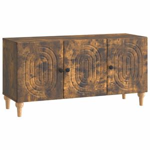 vidaXL Meuble TV Ch&ecirc;ne fum&eacute; 99 x 34,5 x 50 cm Bois d'ing&eacute;nierie