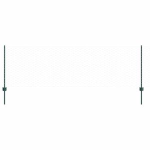 vidaXL Cl&ocirc;ture en fil soud&eacute; 10 x 0,8 m (L x H) Acier recouvert de PVC