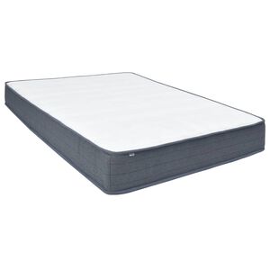 vidaXL Matelas de sommier tapissier fermet&eacute; moyenne 200x160x20 cm