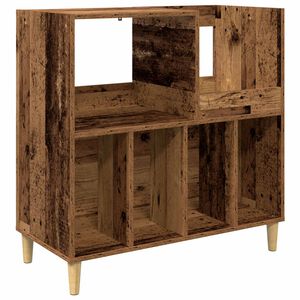 vidaXL Support pour platine Bois ancien 82 x 39,5 x 82,5 cm
