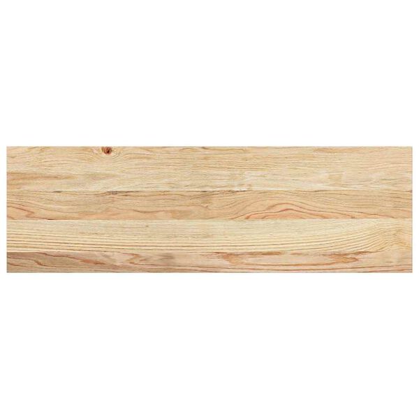 vidaXL Marches d'escalier 4 pcs non trait&eacute; 80x25x2cm bois ch&ecirc;ne massif