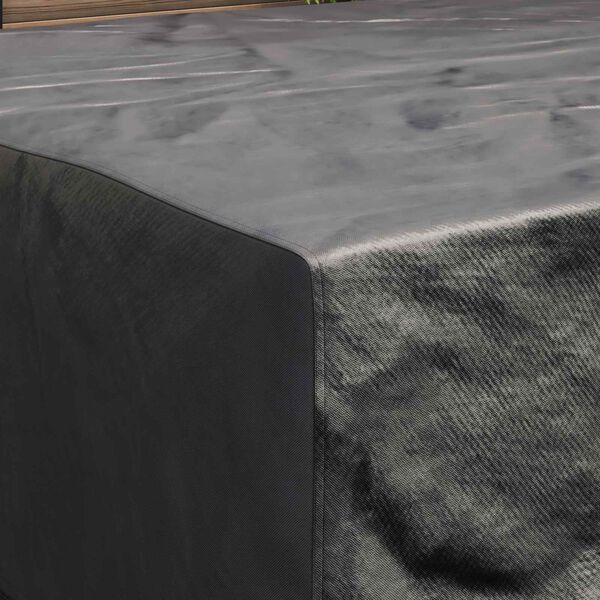 vidaXL Housse pour meubles Uni Noir 200 x 200 x 90 cm 600D