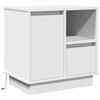 vidaXL Cabinet de chevet avec tiroir 2 pcs Blanc 50 x 34,5 x 50 cm.
