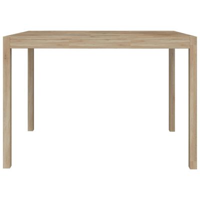 vidaXL Table à manger 110x70x75 cm bois d'acacia solide