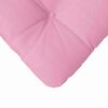 vidaXL Coussins de si&egrave;ge 4 pcs Rose 40 x 40 x 12 cm tissu