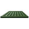 vidaXL Carreaux de protection antichoc 18pcs Caoutchouc 50x50x3cm Vert