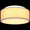 vidaXL Lampe de plafond Taupe 30 x 30 x 13,5 cm tissu