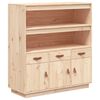 vidaXL Buffet haut 100x40x108,5 cm Bois massif de pin
