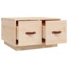 vidaXL Table basse 60x53x35 cm Bois massif de pin