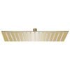 vidaXL Pomme de douche pluie Acier inoxydable 40x40 cm Carr&eacute;e Dor&eacute;