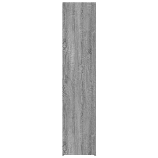 vidaXL Buffet haut sonoma gris 40x42,5x185 cm bois d'ingénierie