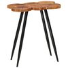 vidaXL Table de bar en rondins 90x54x105 cm bois d'acacia solide