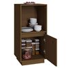 vidaXL Buffet marron miel 38x35x80 cm bois massif de pin