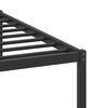vidaXL Cadre de lit sans matelas ch&ecirc;ne marron 200x200 cm