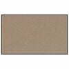 vidaXL Tapis d'entr&eacute;e Beige et Noir 90 x 150 cm 100% Polyamide