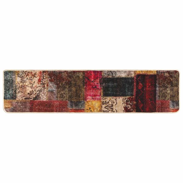 vidaXL Coureur de Tapis MARSA Multicolore 450 x 80 cm Polyester et PVC