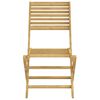 vidaXL Ensemble &agrave; manger de jardin 5 pcs Bois d'acacia solide