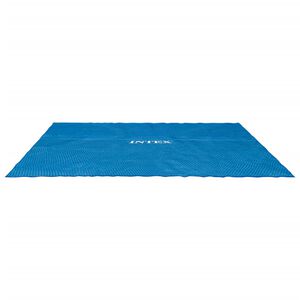 Intex Couverture solaire de piscine bleu 538x253 cm poly&eacute;thyl&egrave;ne