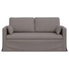 vidaXL Canap&eacute; Taupe 158 x 78 x 80 cm tissu