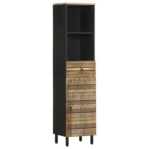 vidaXL Ensemble de meubles de salle de bain 3 pcs bois manguier massif