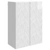 vidaXL Armoire Murale Blanc brillant 66 x 34,5 x 90 cm