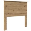 vidaXL T&ecirc;te de lit Ch&ecirc;ne artisanal Bois d'ing&eacute;nierie