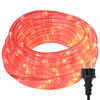 vidaXL Lumi&egrave;re en corde avec des lumi&egrave;res de corde Rouge 50 m PVC