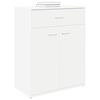 vidaXL Buffet blanc 60x30x75 cm bois d'ing&eacute;nierie