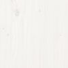 vidaXL Support de moniteur Blanc 50x27x10 cm Bois de pin solide