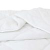 vidaXL Couettes & Duvets Blanc 240 x 260 cm Microfibre