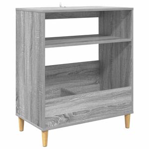 vidaXL Support pour platine Sonoma gris 71 x 39,5 x 83 cm