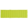 vidaXL Coussin de chaise longue vert vif 200x50x3 cm tissu oxford