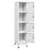 vidaXL Armoire &agrave; casier avec 4 compartiments 38x45x180 cm