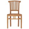 vidaXL Ensemble &agrave; manger de jardin 5 pcs Bois de teck massif