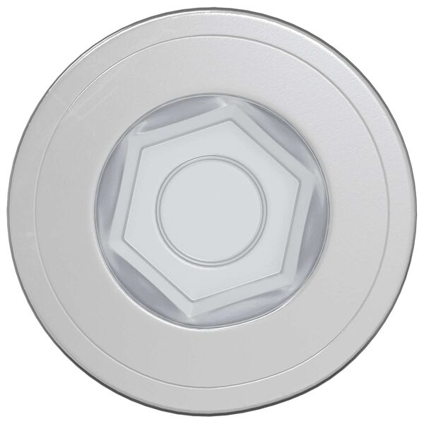 vidaXL Vis confirmat 2 pcs Argent&eacute; &Oslash;7 x 58 mm M&eacute;tал