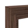 VidaXL Cadre de chemin&eacute;e ch&ecirc;ne marron 100x30x87,5 cm bois d'ing&eacute;nierie