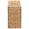 vidaXL Support de rouleau de toilette Naturel 36 x 18 x 31 cm